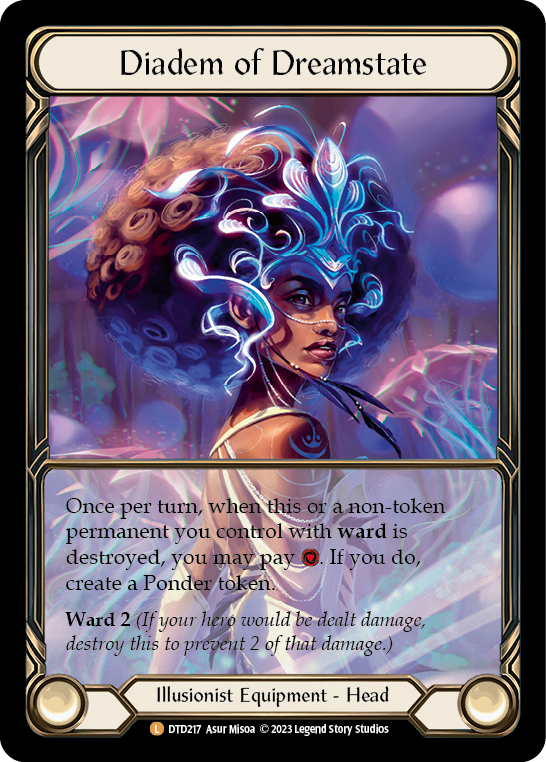 Diadem of Dreamstate [DTD217] (Dusk Till Dawn) Extended Art Cold Foil