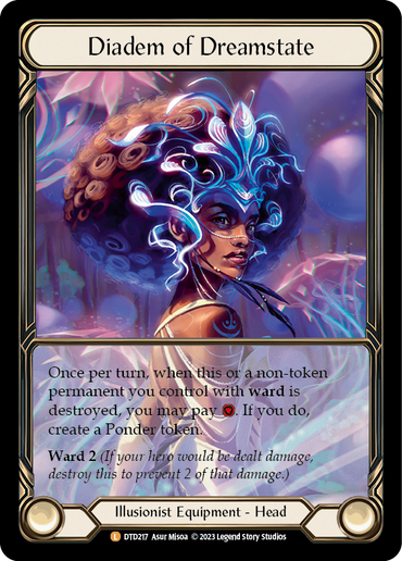 Diadem of Dreamstate [DTD217] (Dusk Till Dawn) Extended Art Cold Foil