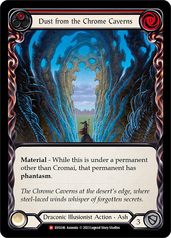 Dust from the Chrome Caverns [EVO246] (Bright Lights)  Rainbow Foil