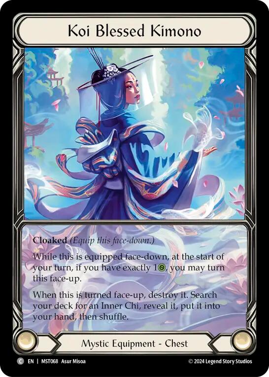 Koi Blessed Kimono (Extended Art) [MST068] (Part the Mistveil)  Cold Foil