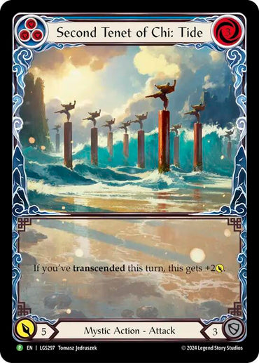 Second Tenet of Chi: Tide [LGS297] (Promo)  Rainbow Foil