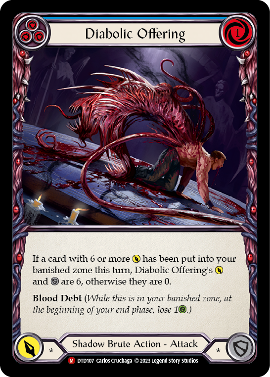 Diabolic Offering [DTD107] (Dusk Till Dawn)