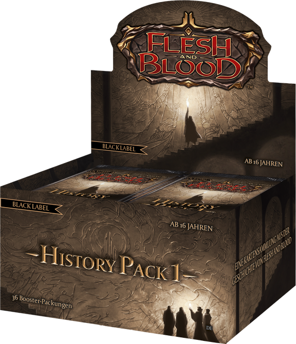 History Pack 1: Black Label [German] - Booster Box