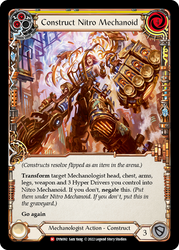 Construct Nitro Mechanoid // Nitro Mechanoid [DYN092] (Dynasty)  Rainbow Foil