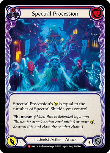 Spectral Procession [DYN216] (Dynasty)  Rainbow Foil