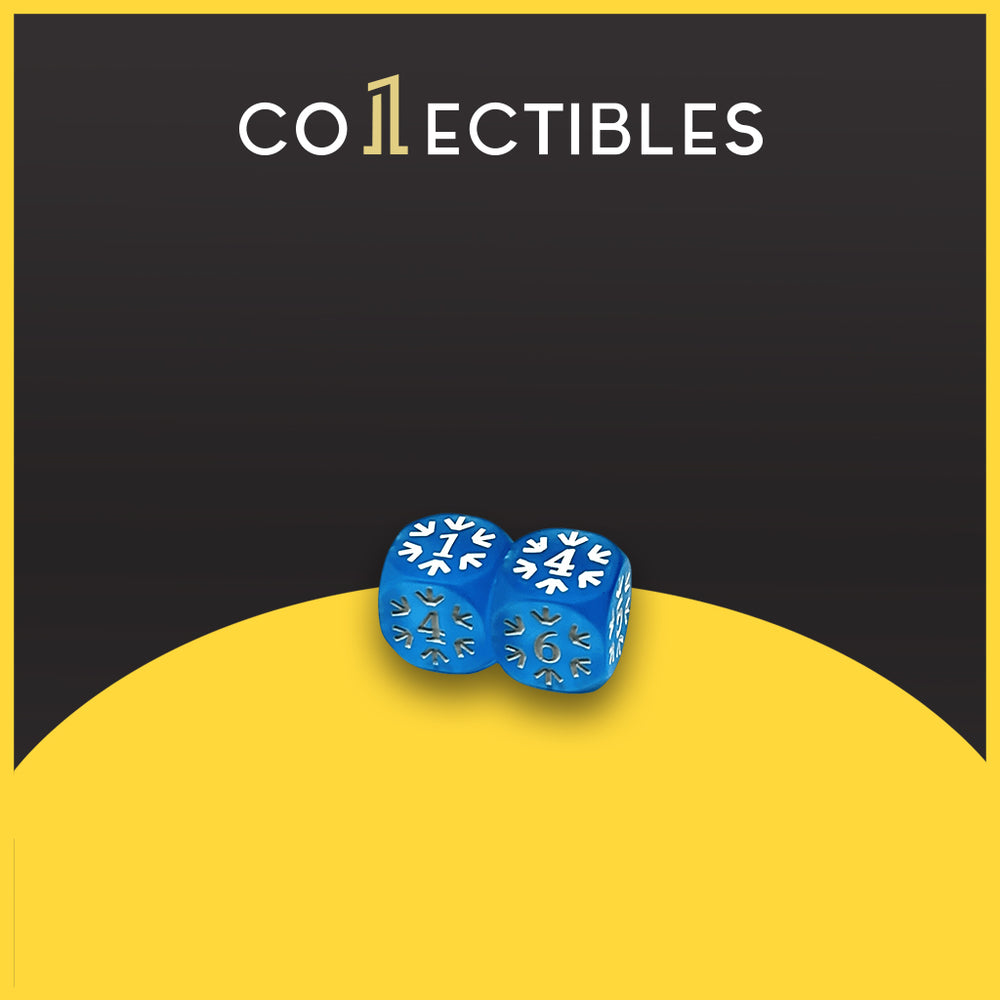 FAB Dice - Small Frostbite set of 2 (16mm)