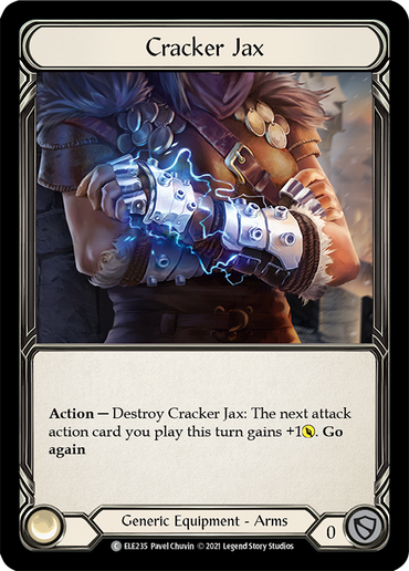 Cracker Jax [ELE235] (Tales of Aria)  1st Edition Cold Foil